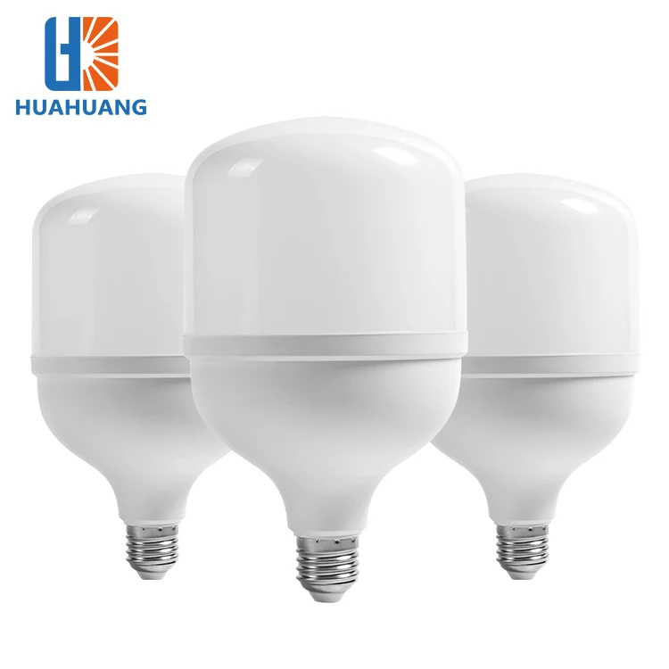 Высококачественная современная светодиодная лампа Huahuang PBT PP B22 E27 5W 10W 15W 20W 30W 40W 50W 60W
