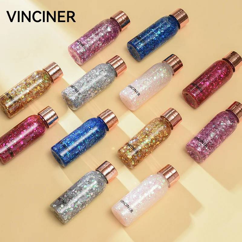 High Quality Body Face Glitter Gel Makeup Glitter Corporal Diamond Long Lasting Waterproof Eyeshadow Shimmer Body Glitter