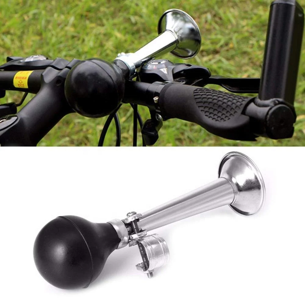 2022 New Cycling Ring Horn Metal Air Horn Super Sound Squeeze Bulb Horn