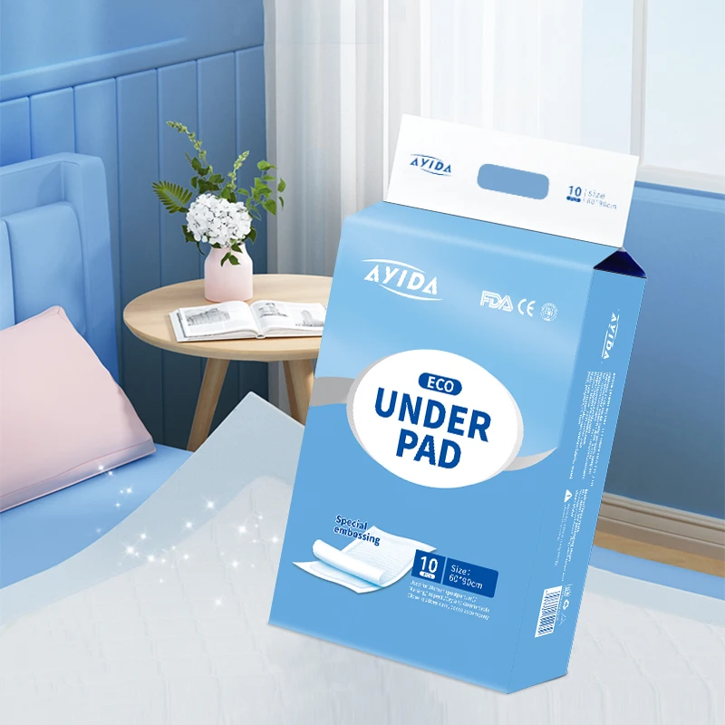 OEM wholesale disposable underpads incontinence medical bed pads heavily absorbent under pad
