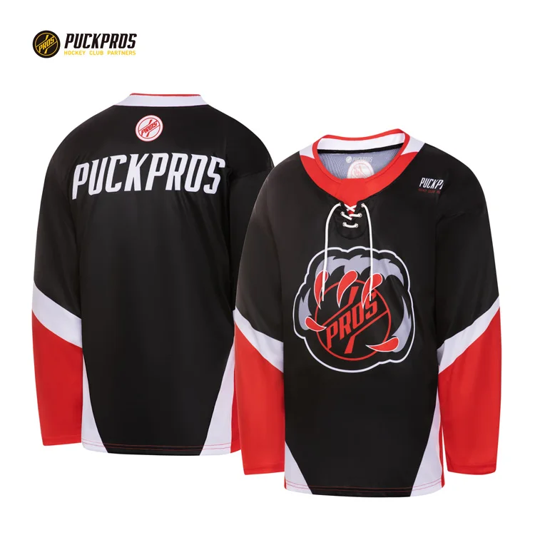 Profession Hockey Manufacturer Wholesale Team Practice Game jerseys High Quality Sublimation Ice Hockey Jersey