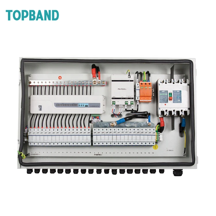 DC Solar IP65 предохранительная коробка, 8 каналов, солнечный PV массив, комбайнер