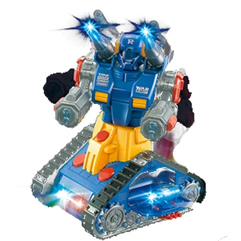 New design Wholesale cheap kids children cars robot automatic transformed plastic diecast car toy W/ light