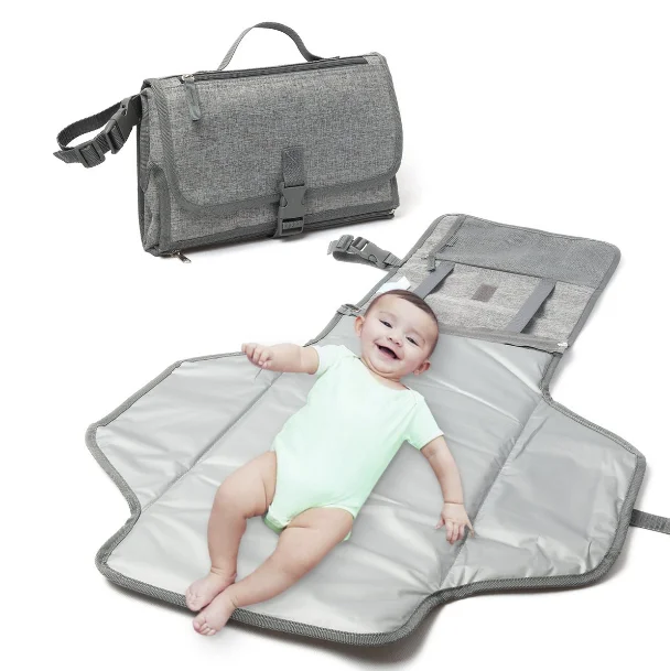 
custom Foldable Diaper mat waterproof portable Baby Changing Pad 