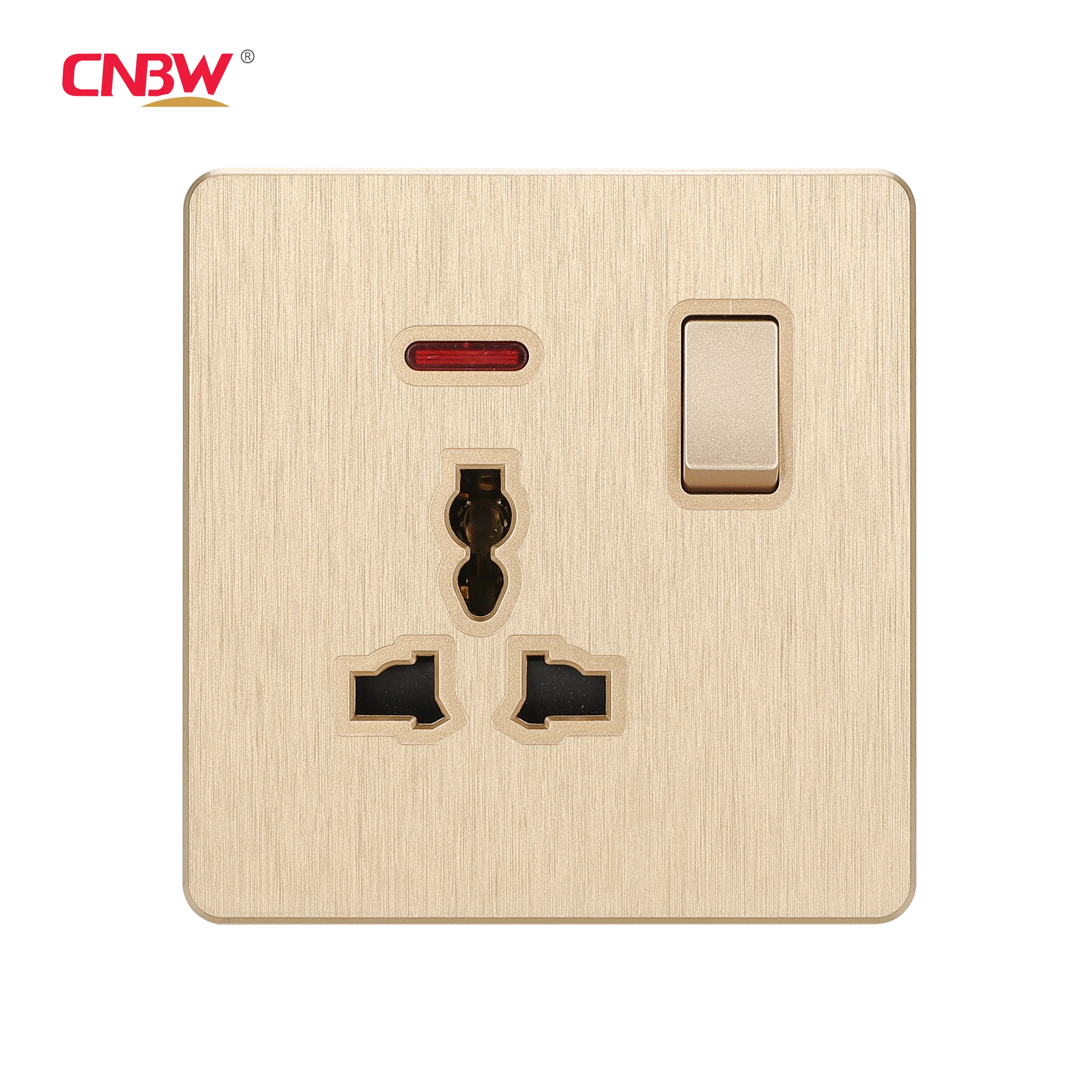 Factory price New design european the 2P schuko wall socket