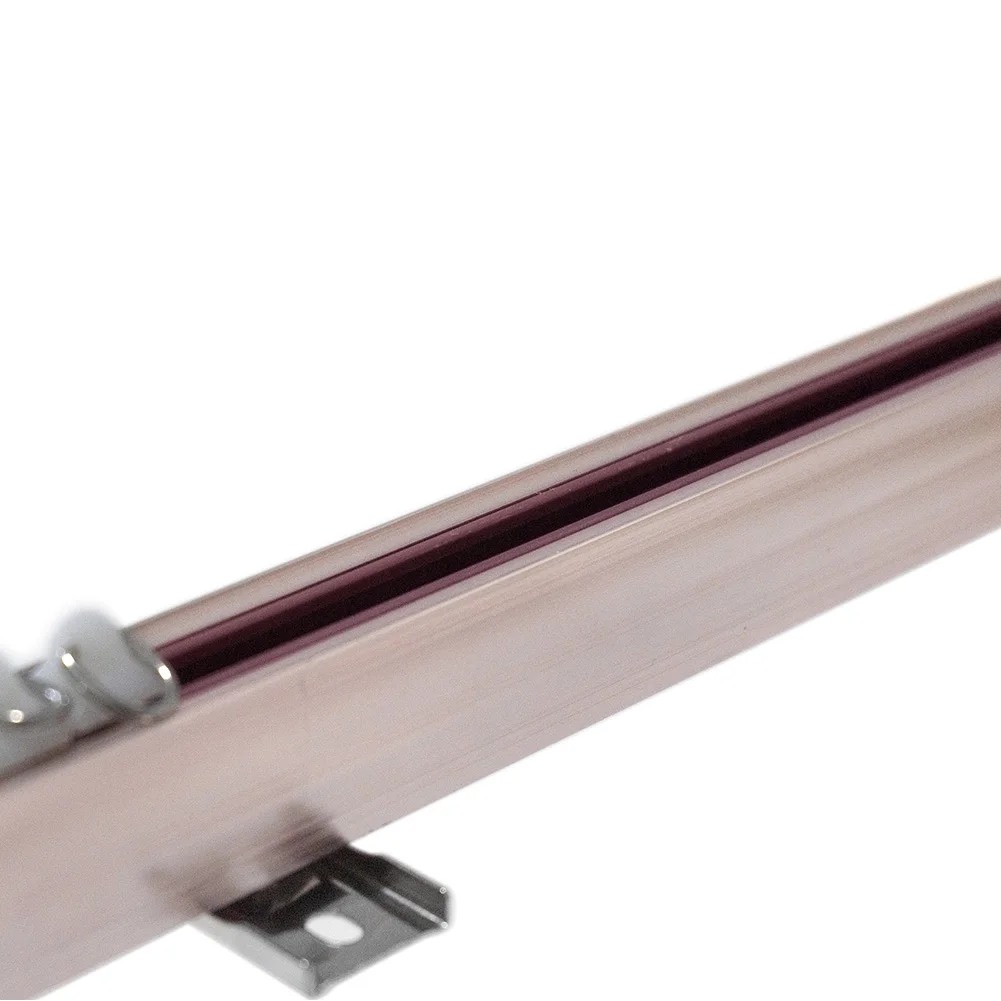 Wholesale simple luxury curtain rods and rails double curtain rods