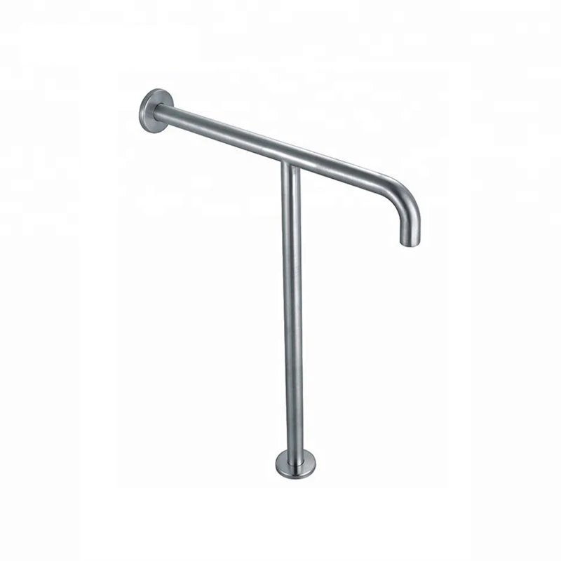U Shape Anti-skid Wall Mounted Stainless Steel Abs Coating Disabled Safety Toilet Grab Bar Washroom Armrest For Hotel Hospital