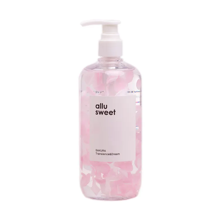 
Shower Gel Petals with Esstencal Oil Private Label OEM Whitening and Natural Rose Pink Body Rosa Perfumed 500g 36months 