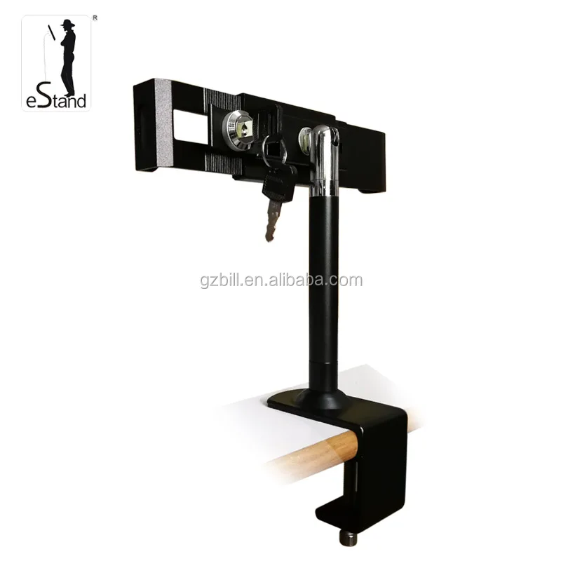 EStand BR24014Q металлический материал 10,4 дюйма защитный держатель для планшета зажим для кромки стола