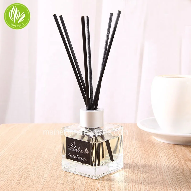 Empty Clear Glass Fragrance Screw Oil Reed Diffuser Bottle