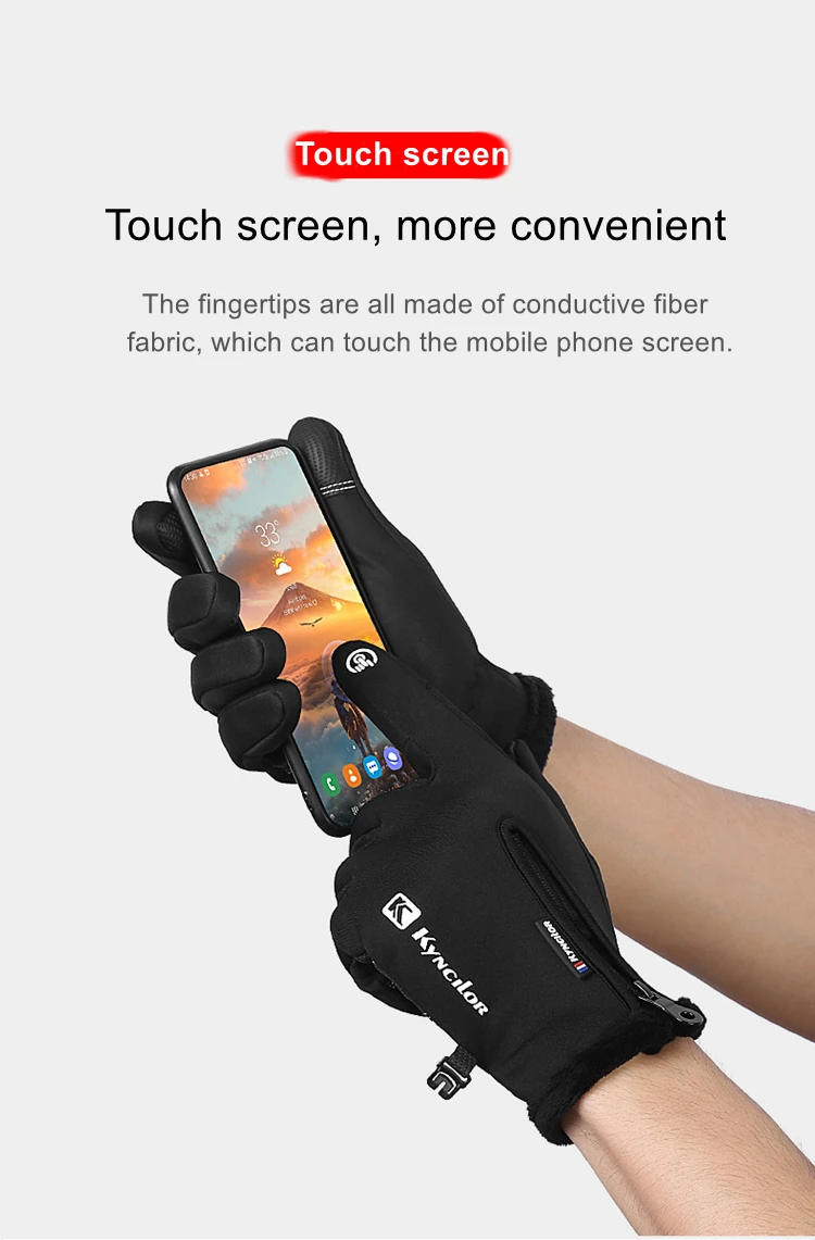 Зимние теплые велосипедные перчатки ветрозащитные водонепроницаемые флисовые спортивные перчатки для работы на открытом воздухе Зимние перчатки