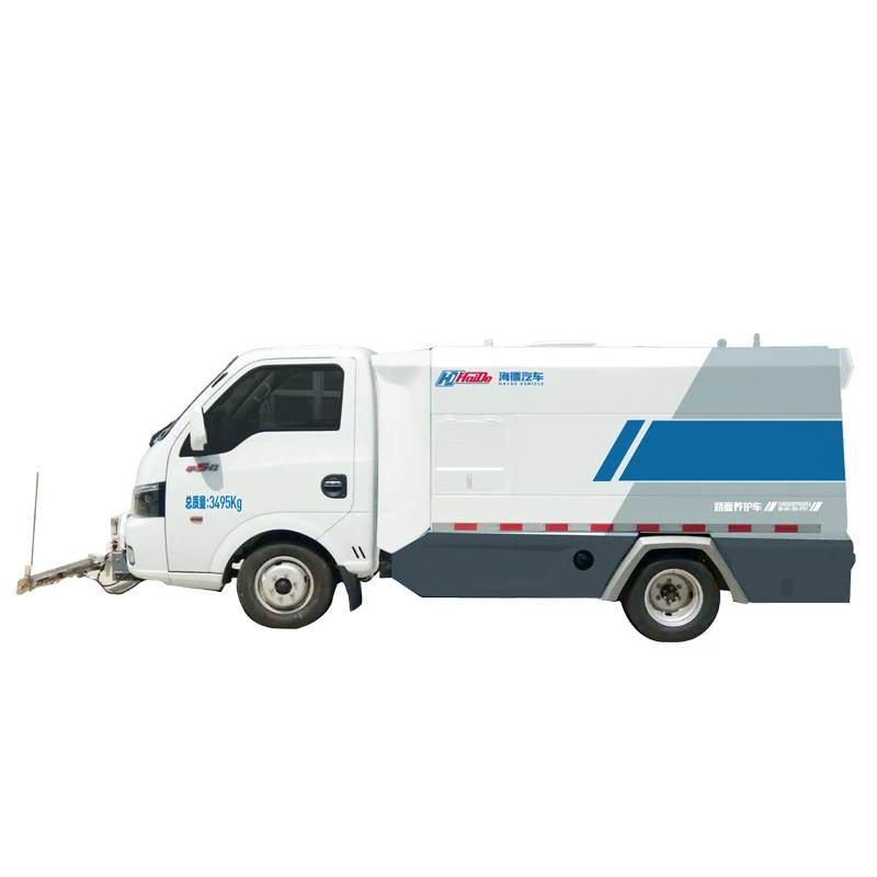 Professional manufacturing high quality pressure washers road city street cleaning trucks for sale