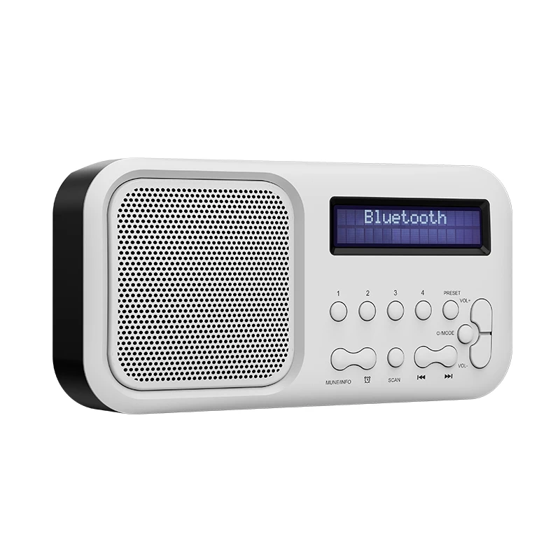 Portable FM AM Radio USB Mini FM Speaker Pocket Radio in Speaker PC Phone MP3 Music Player DJ Bass Speaker Digital Radio