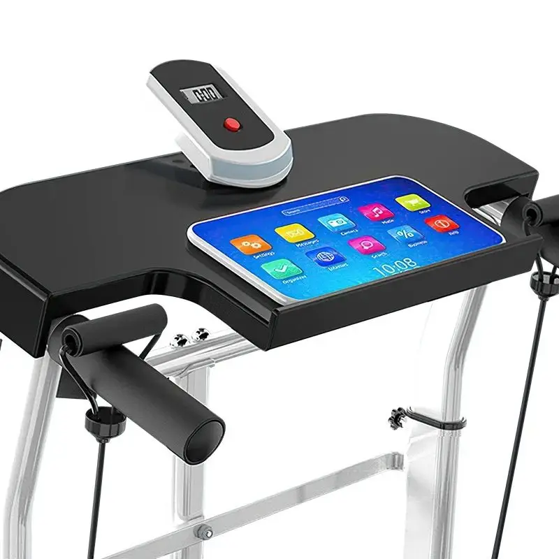 Smart Exercise Bike Small Walking Machine With Lcd Screen Running Platform Ski Treadmill For Home Use