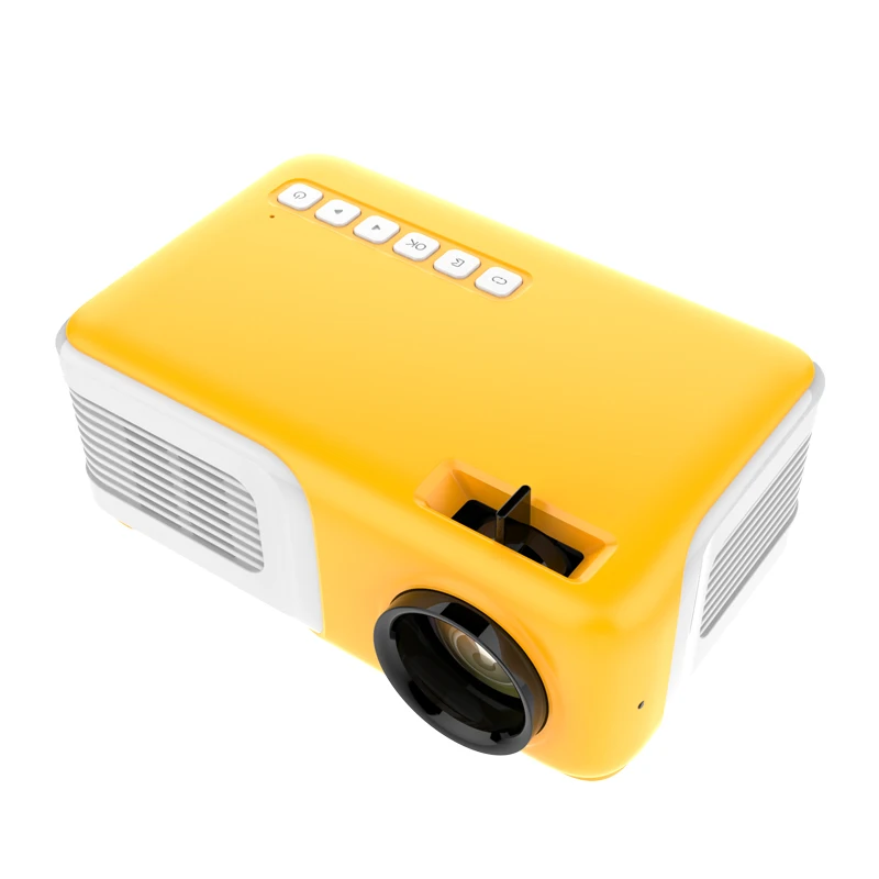 Home Convenient Mini Portable Conference Office 1080P Projector Home Convenient Projector