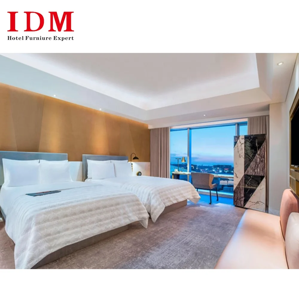Современная 5-звездочная мебель для спальни в отеле