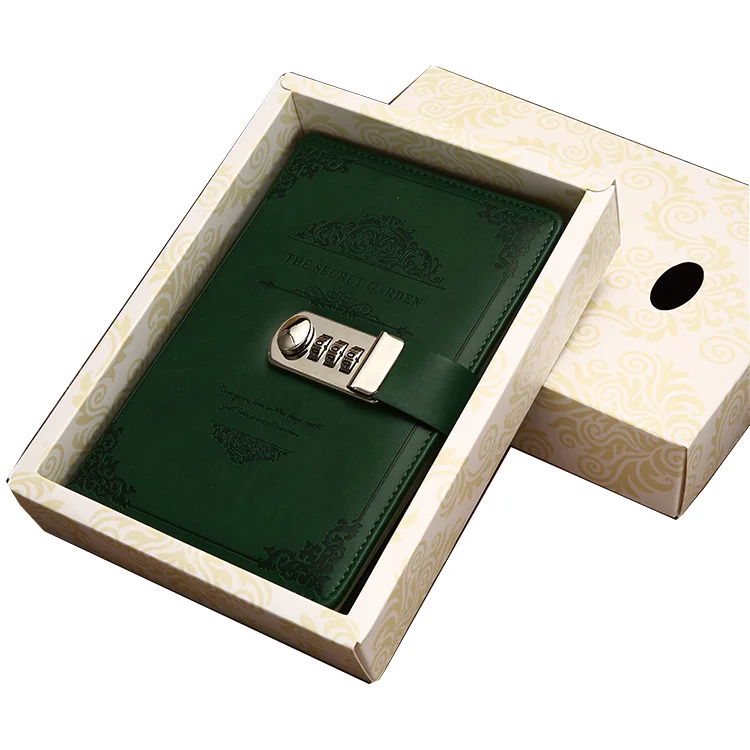 Lock Journal Notebook Secret Journal Diary with Combination Lock