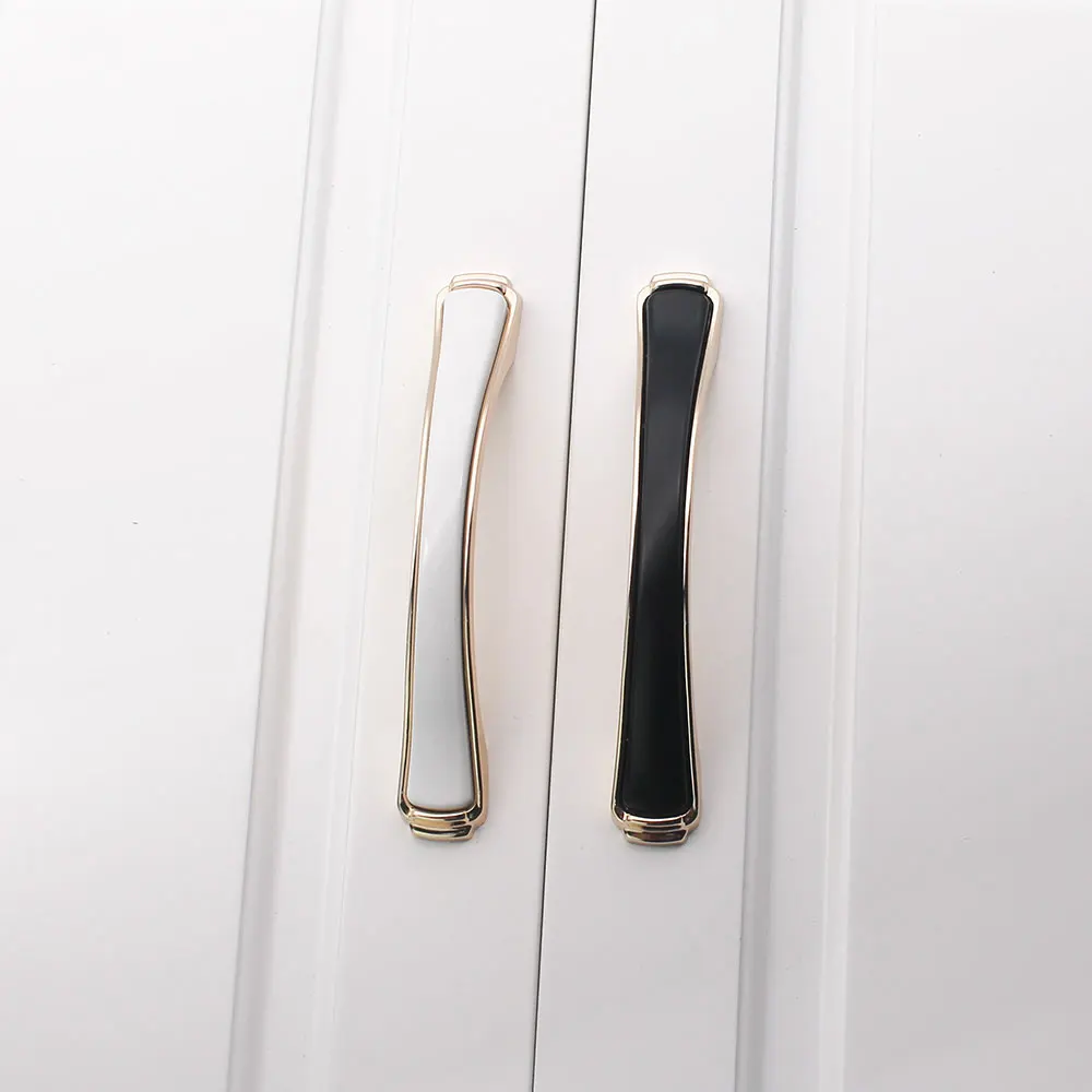 Luxury factory price industrial handle plated handle cabinet door handle