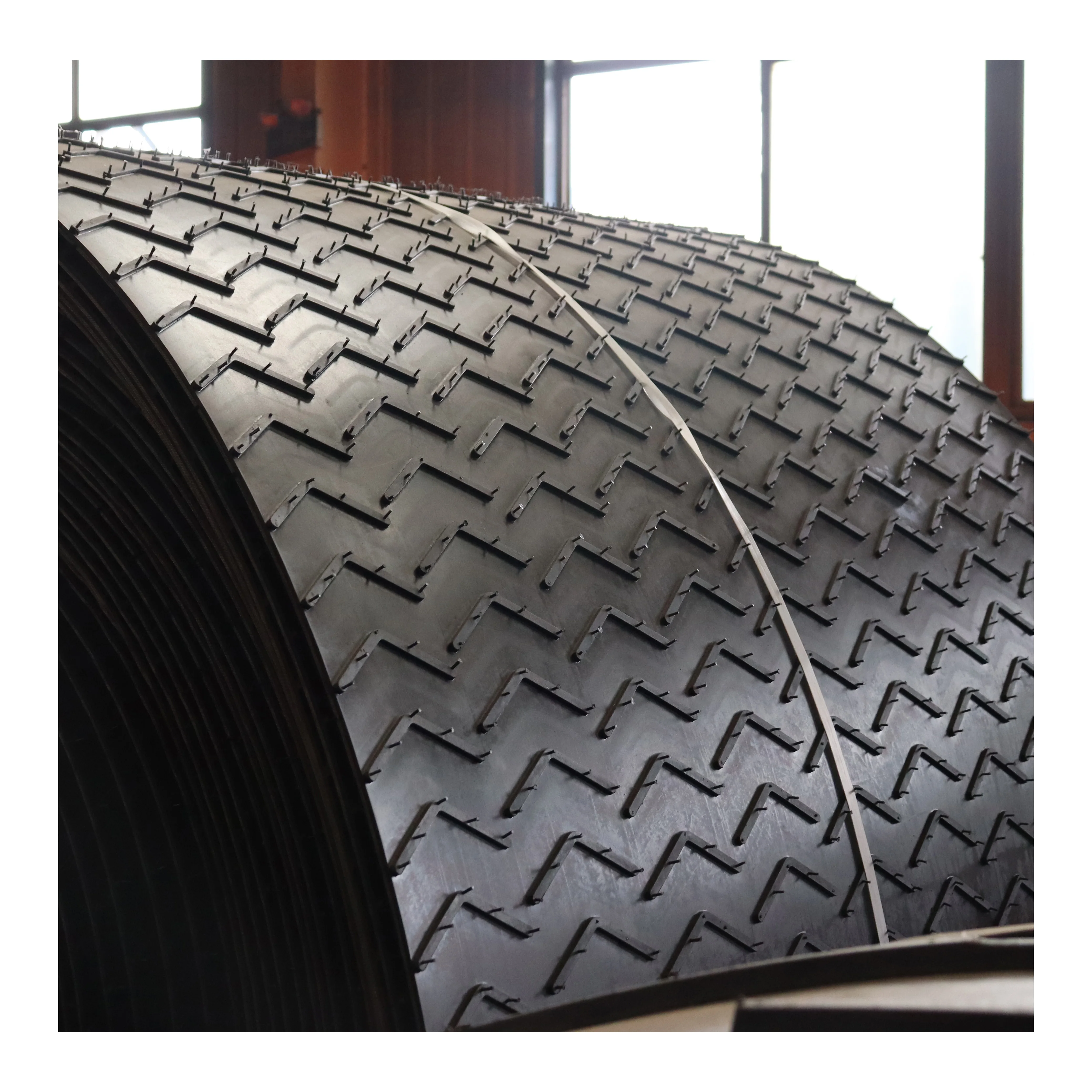 Chinese Supplier Best Price Ep100/ep150 Polyester Chevron Conveyor Belt