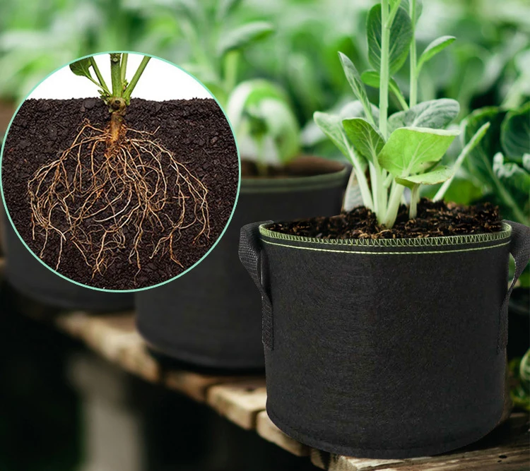 1 2 3 5 7 10 20 25 30 45 50 100 галлонов воздухопроницаемые тканевые горшки фетровая ткань растительные пакеты для картофеля овощей травяная медицина