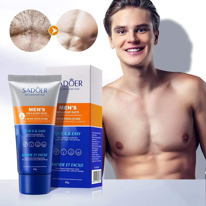 Custom Logo Wholesale Painless Women&Men Fast Body Intimate Areas Hair Removal Cream  Depilatory Cream