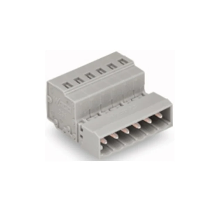TCZ5.0G Pluggable Terminal Block Electrical Screwless Terminal Block Pin Connector