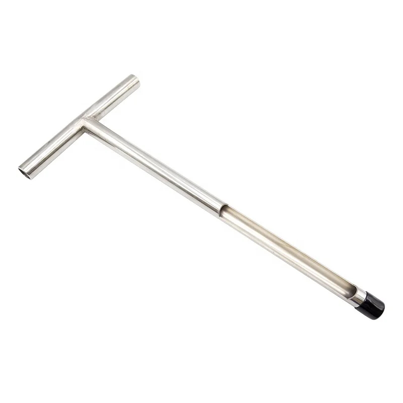 Инструмент для анализа грунтовых зондов 20 дюймов T-стиль пробоотборник почвы отбора проб растений садовых газонов