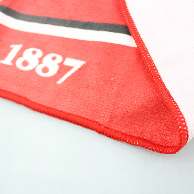 Customized Sports Towel Microfiber Sublimation Printed Towel With Logo For Gym