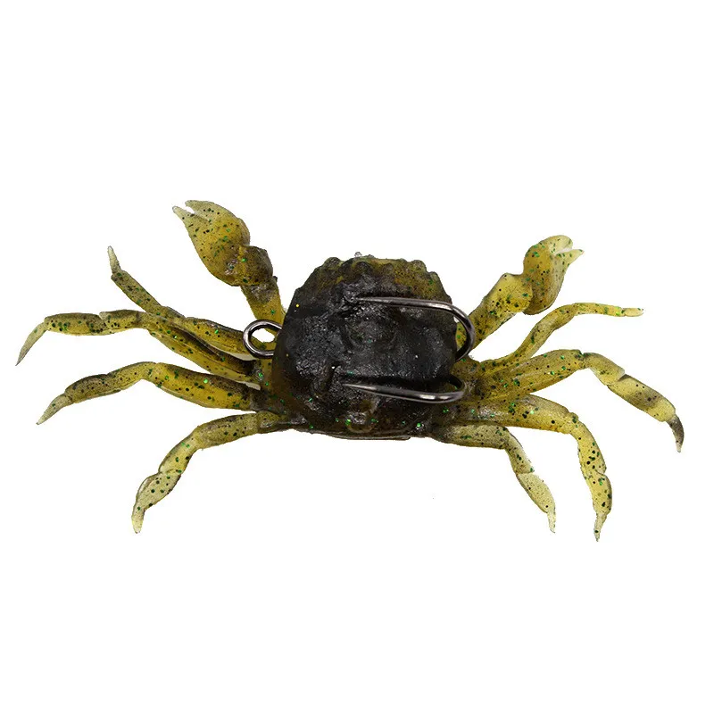100mm 30g Manufacture directly sale Easy Shine Crab Super quality  Soft Plastic Fishing Lure