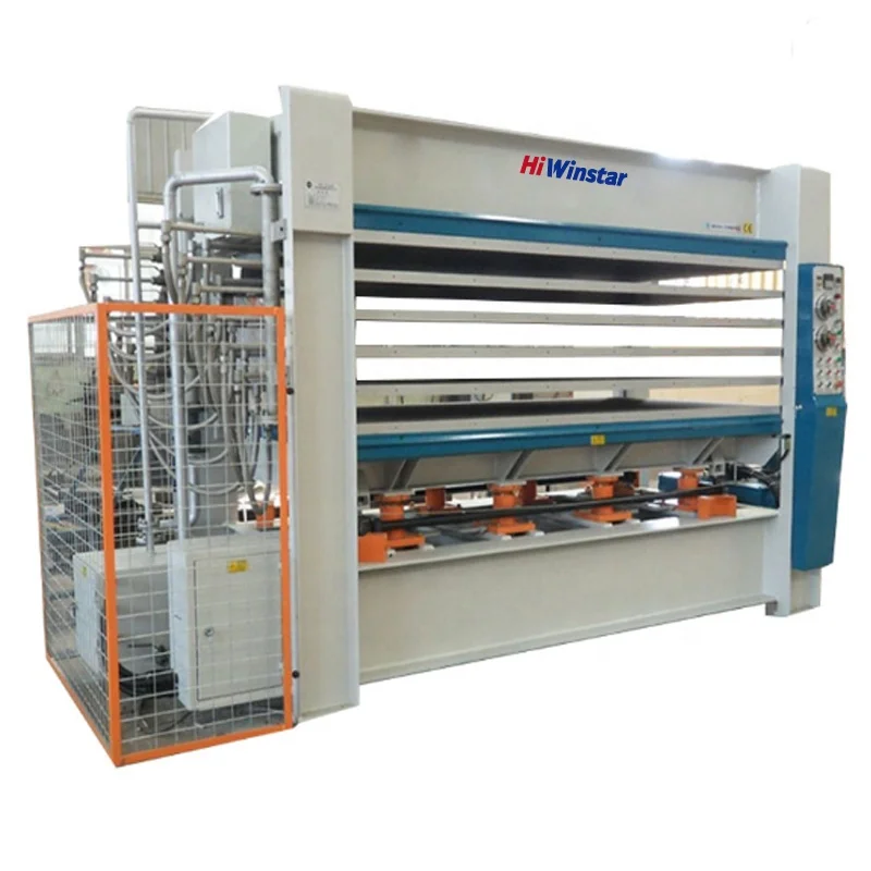 Hot sale manufacturer multi-layer MDF melamine hydraulic hot press machine for doors