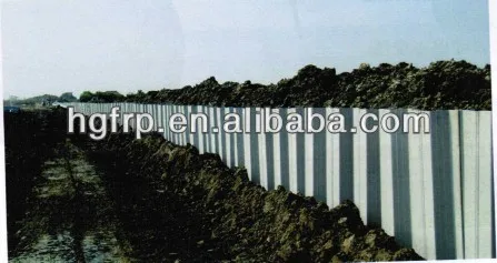 FRP sheet piling