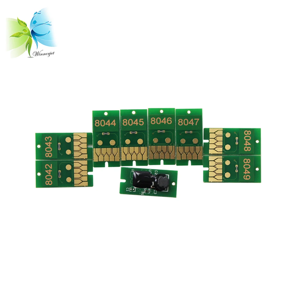 Winnerjet T8041-T8049 чип одноразового использования для принтера EPSON SureColor p6000 p7000
