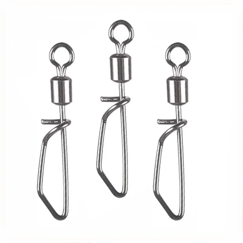 New metal bearing swivel ring plus arc pin 8 word ring fast pin swivel ring fishing tackle fishing accessories