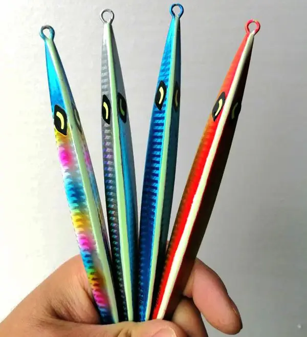 150g 200g 250g 300g 400g Световой море, дергающаяся Рыбная ловля Металическая дергающаяся приманка быстро опускается на дно, дергающаяся приманка