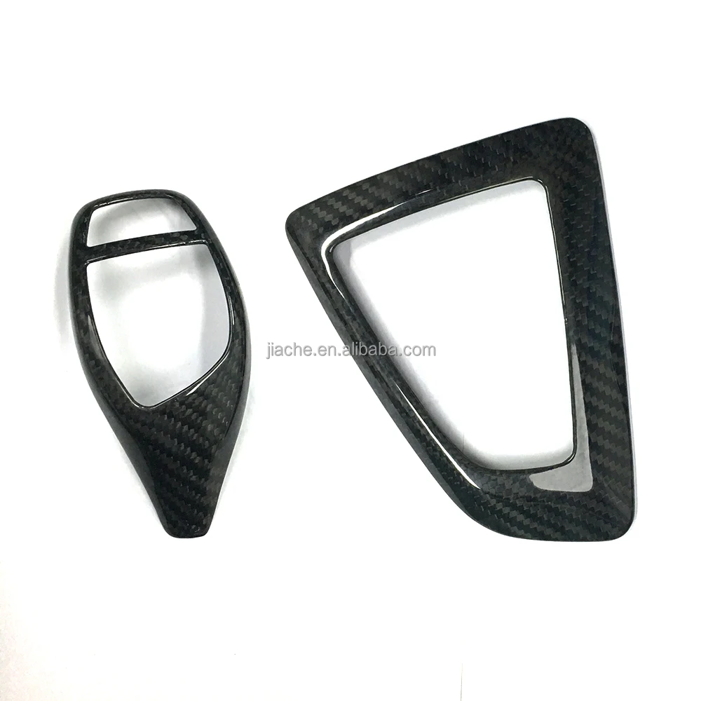 Панель переключения передач из углеродного волокна для BMW F20 F30 F31 F34 X5 F15 X6 F16 X3 F25 X4 F26 F10 2012-2018