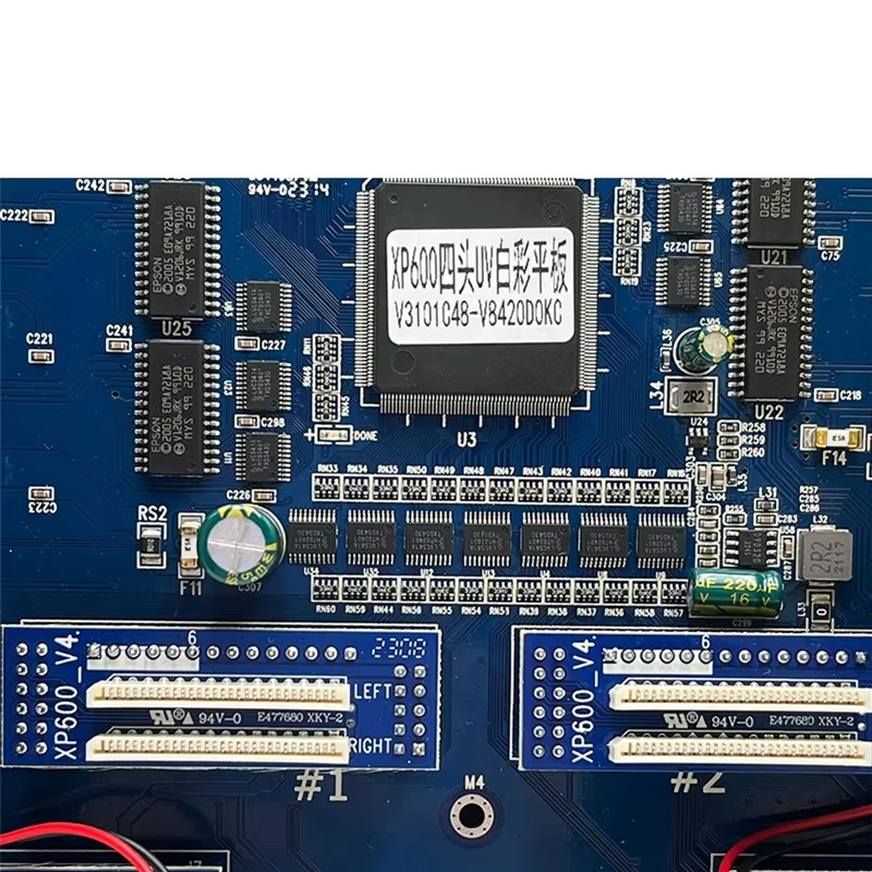 Лучшая цена Xp600 Dx11 комплект для преобразования 4 головки Senyang обновленной платы ультрафиолетового планшетного принтера печатающая головка