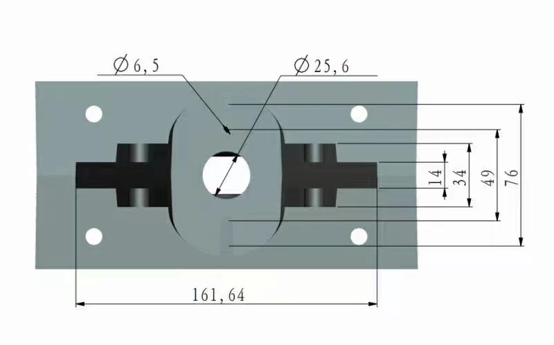 26 mm throat diameter Line array audio speaker wooden  horn