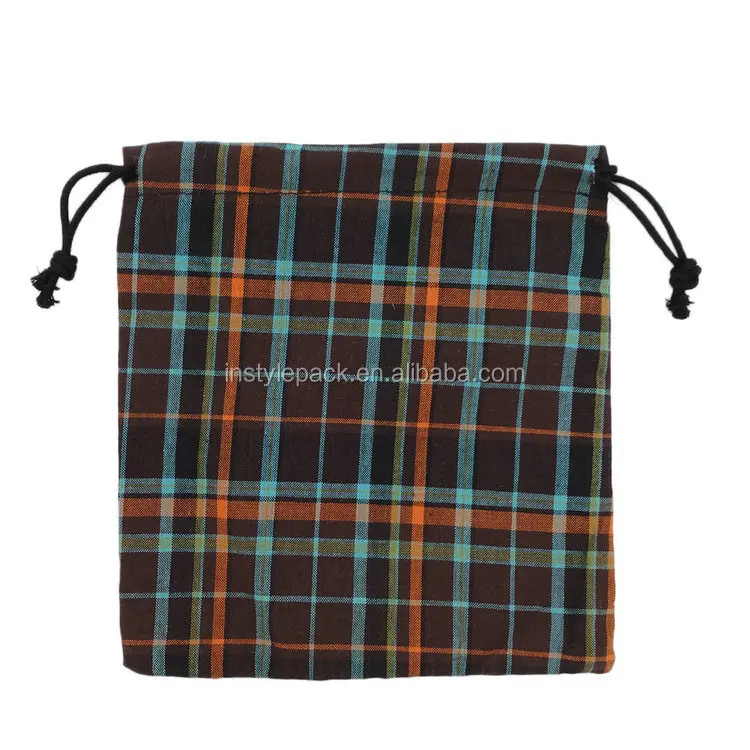 Оптовая продажа, экологически чистый Хлопковый мешок на шнурке