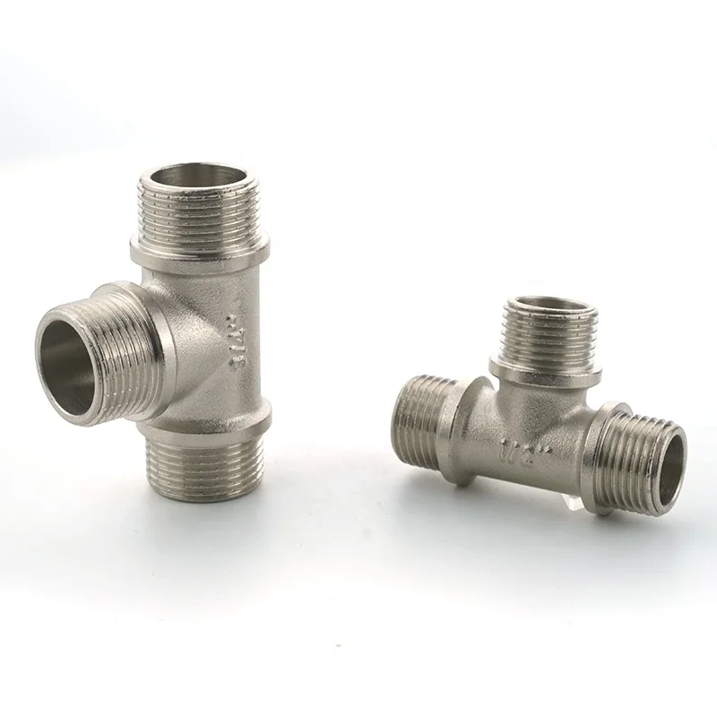 1/2' Manufacturer supply connector inner wire tap water pipe fitting 1/2in-1in tee elbow tee fittings