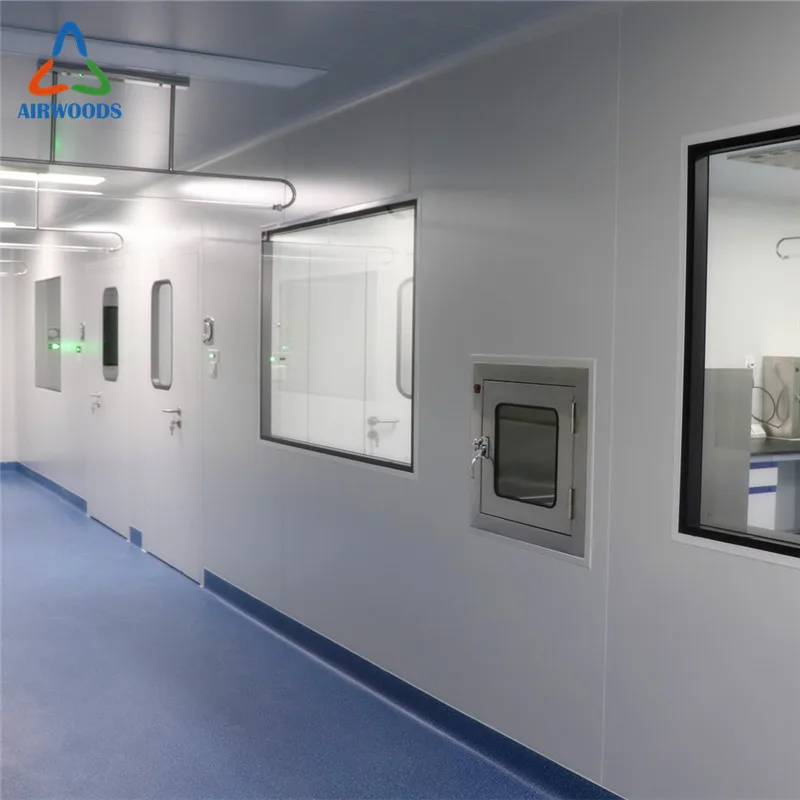 Class 5 Laboratory Dust Free Prefabricated Manufacturer Customized Clean Room Cleanliness Level With Purification Project