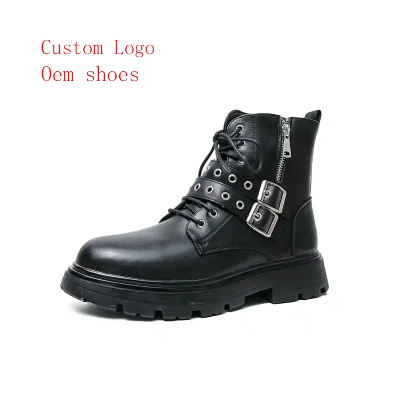 High Quality Custom Anti-slip Lace Up Sole Genuine Leather Plush Fluffy Ladies Mid-calf Boots Women Winter Boots For Women