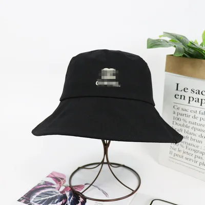 Wholesale100% cotton embroidery fashion bucket hats bulk with logo