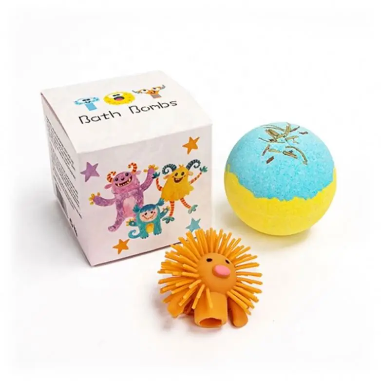 Bomb Vegan Organic Set With For Toys Toy Gift Fizzy Surprise Fizzies Inside Natural Wholesale Baby Hot Private Kids Bath Bombs