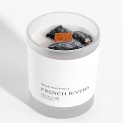 Hot Selling Eco-Friendly Home Decor Soy Wax Wholesales Crystal Glass Candles Jar With OEM and ODM service