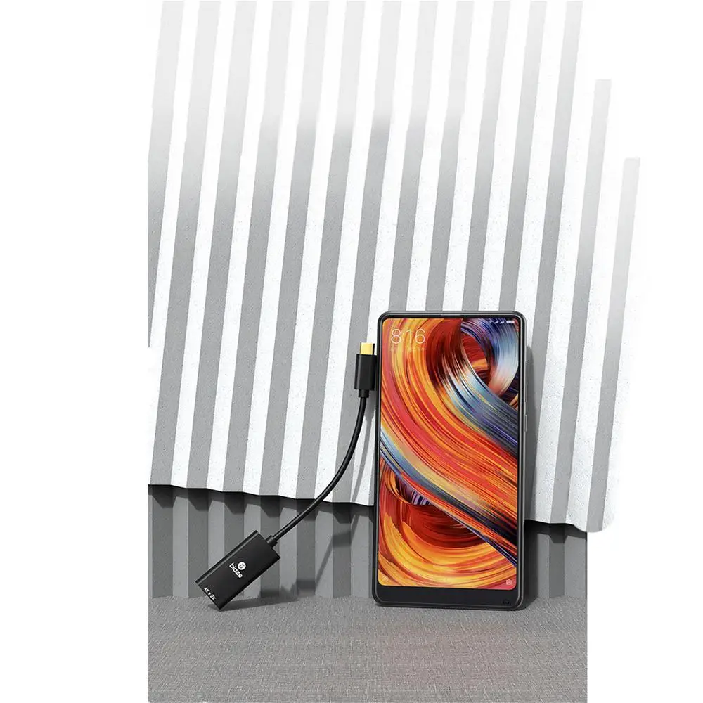 USB C to HDMI Adapter, USB 3.1 to HDMI Adapter [Thunderbolt 3 Compatible] MacBook Pro 2018/2017, Samsung Galaxy S9/S8 More