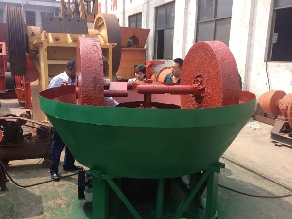 Sudan Popular Gold Processing Wet Pan Mill Gold Pan Mills