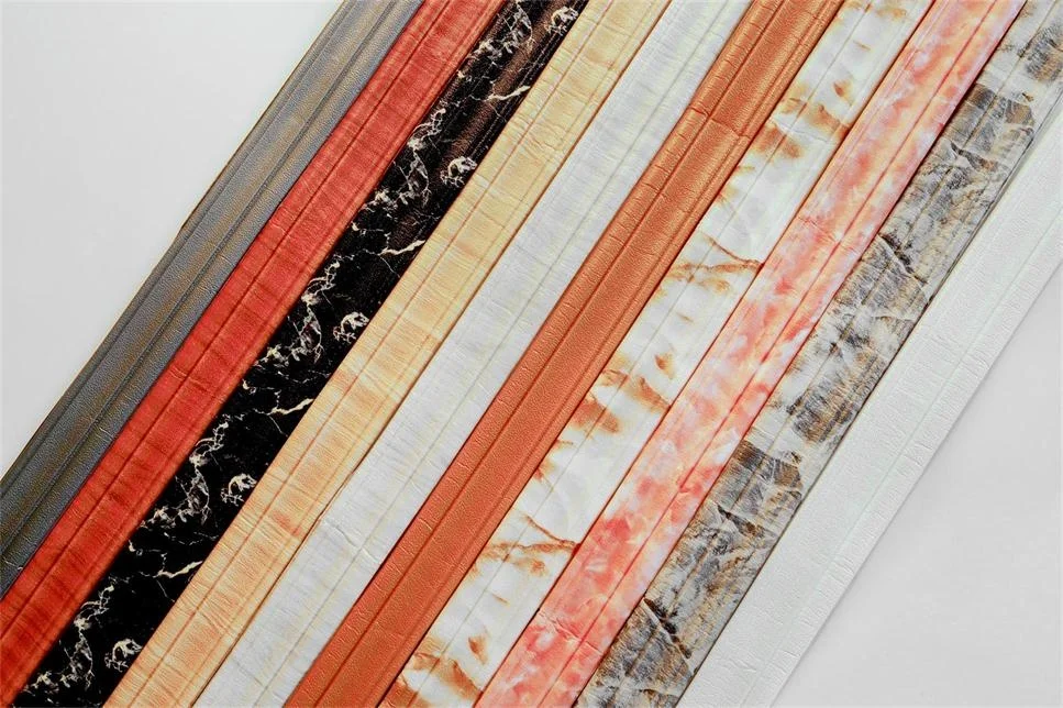PE foam self adhesive wall panel home decor skirting line xpe foam wall sticker