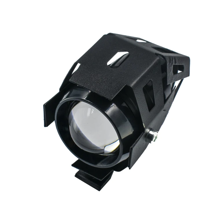 Universal 12v Motorcycle Headlights Auxiliary Lamp U5 LED  Spotlight FOR Accessories Motorbike Motor DRL Spot Head Lights