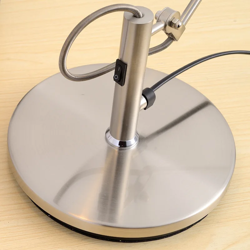 Custom Vienna Hotel metal E27 flexibility Desk Lamp metal Office Reading table Lamp Adjustable Rocker table light