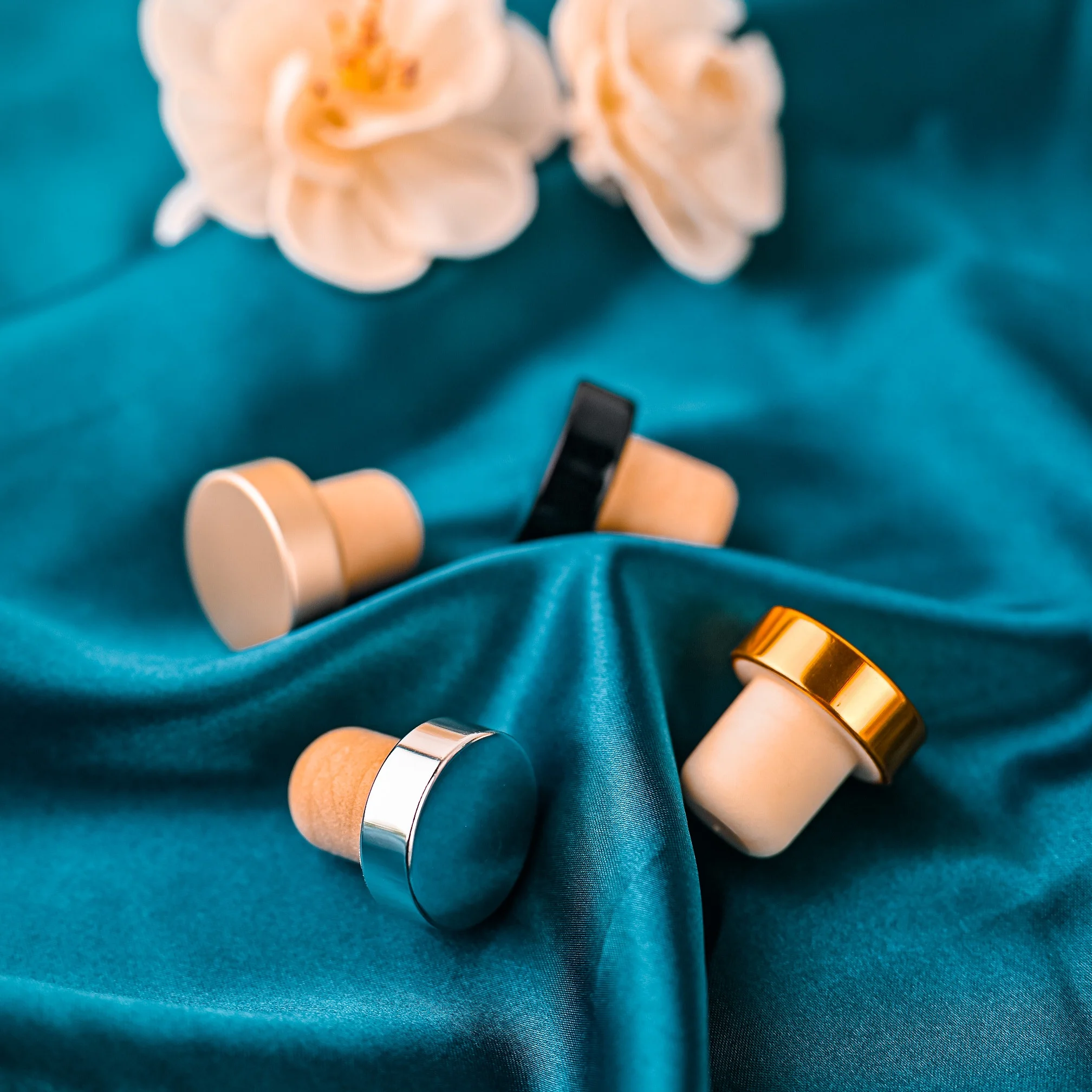 Factory wholesale cork-based T-type polymer-based sealed oak cork reed diffuser bottle stopper